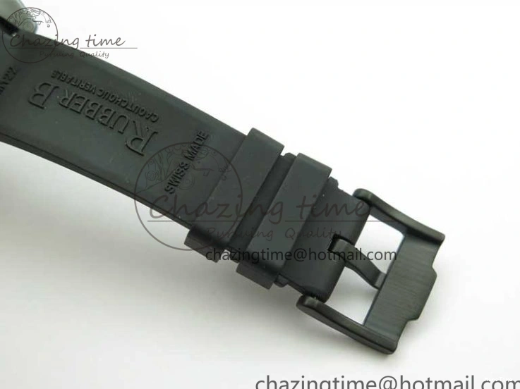 MiroTime 0201 Soft Submariner 40mm Black Ceramic 5GF Best Edition Pink Painting Dial on Black Rubber Strap SA 2472